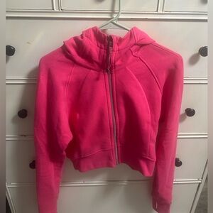 Cropped lipgloss Lululemon scuba cropped size 8